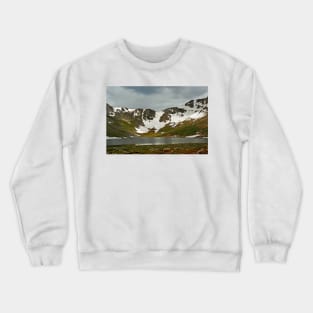 Summit Lake Glacier Crewneck Sweatshirt